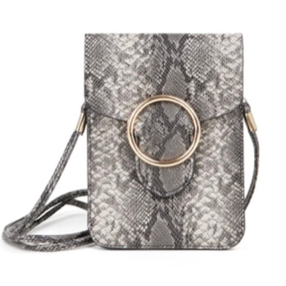 Windsor Keep It Fierce Snakeskin Crossbody